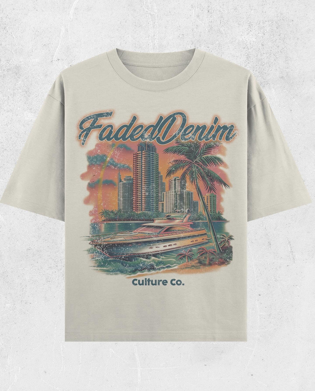 The Miami Speed Boat T-Shirt