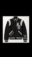 Load image into Gallery viewer, #FadedDenimCulture Varsity Jacket